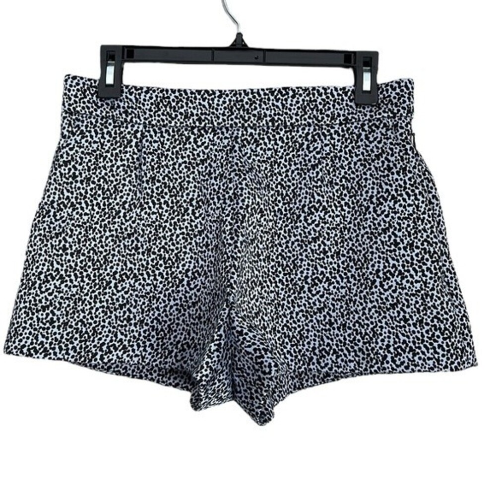 & Other Stories Women’s blue black polka dot rayon shorts size 6